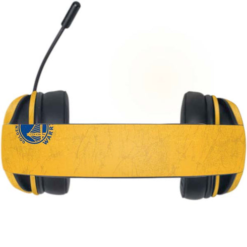 NBA Golden State Warriors Distressed Razer Kraken X Skin